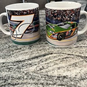 Set of 2 Danica Patrick NASCAR 15 oz jumbo mugs NEW